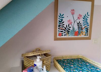 idée décoration chambre bébé Tiphaine Boilet illustratrice jeunesse Nantes