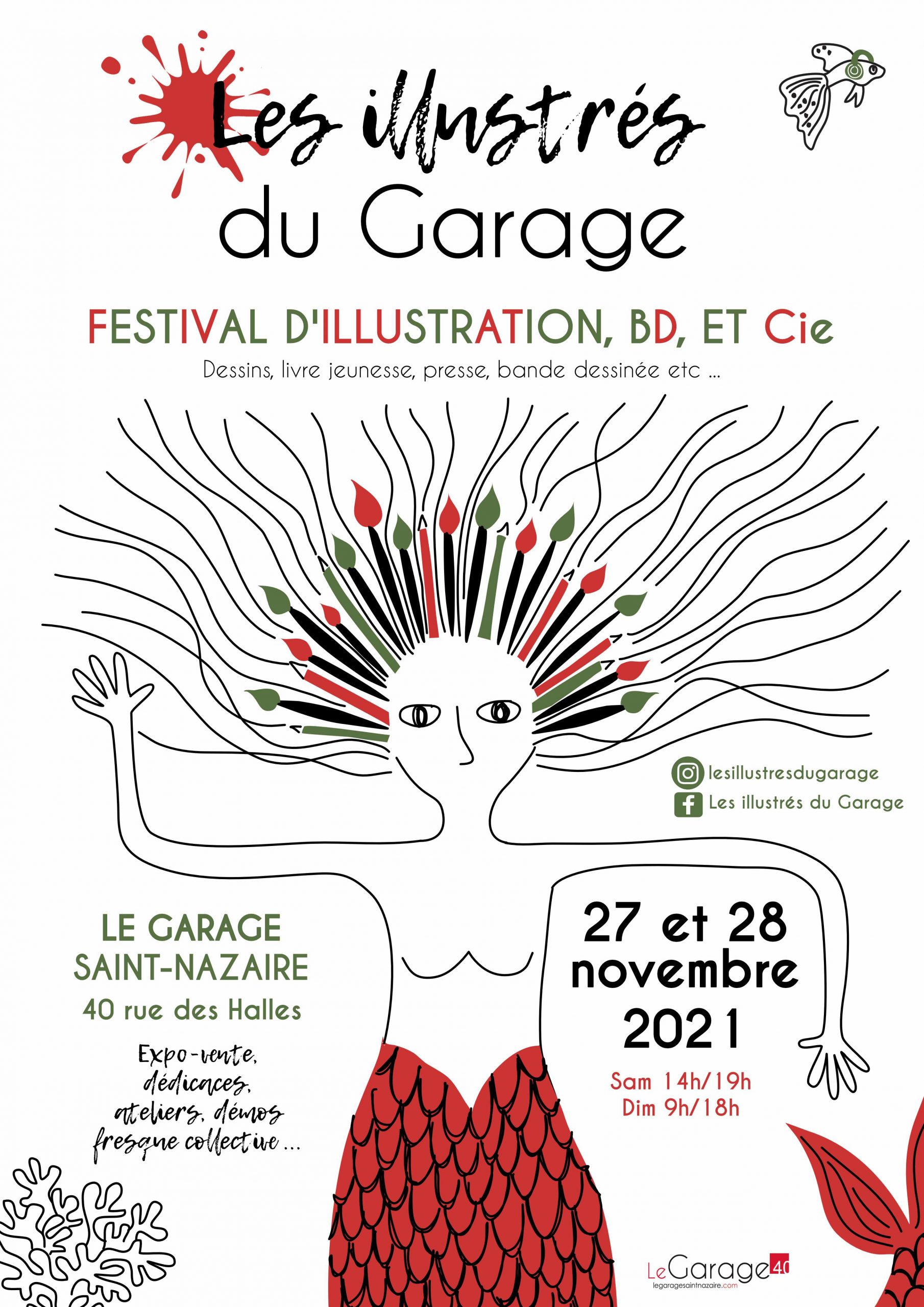 illustrés du garage 2021 festival d'illustration Saint-Nazaire Tiphaine Boilet illustratrice Nantes