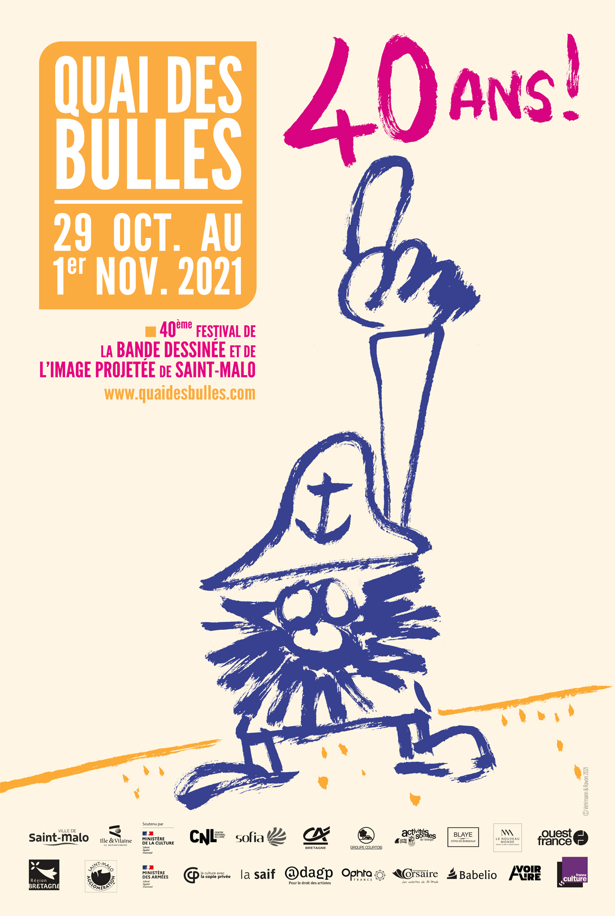 Quai des bulles 2021 QBD dédicaces Tiphaine Boilet illustrateur BD Nantes