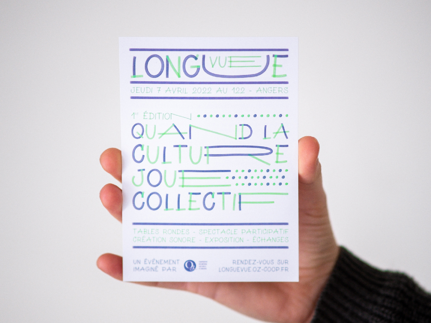 Longue vue événement entrepreneur salarié coopérative oz Tiphaine Boilet motion designer freelance Nantes Angers