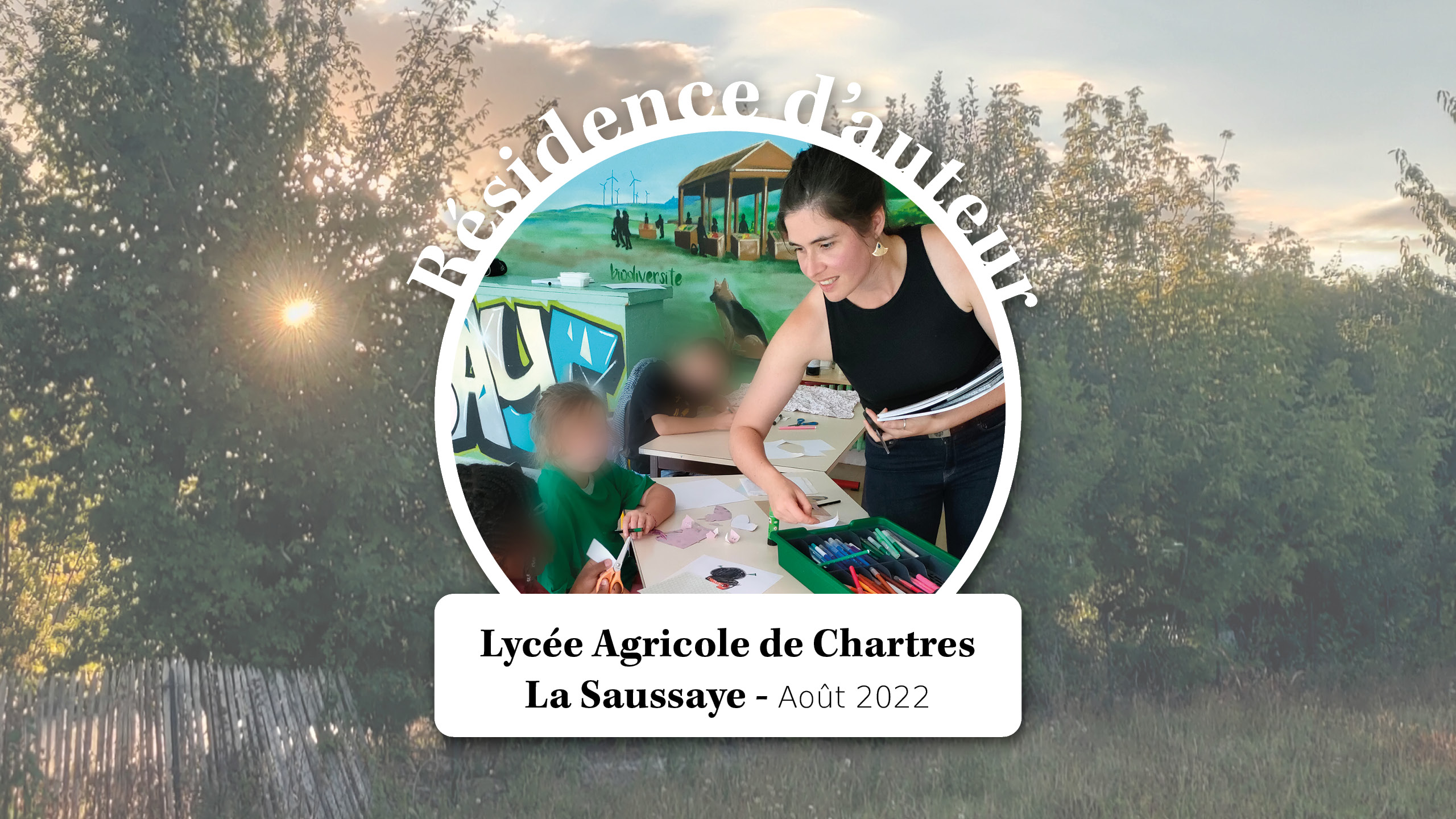 résidence d'auteur illustrateur Tiphaine Boilet autrice illustratrice Nantes vacances apprenantes colonies apprenantes 2022