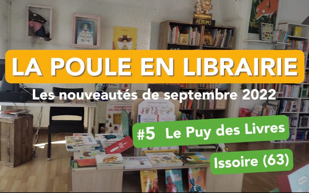 Visite en librairie Le Puy des livres à Issoire | Tiphaine Boilet illustrateur