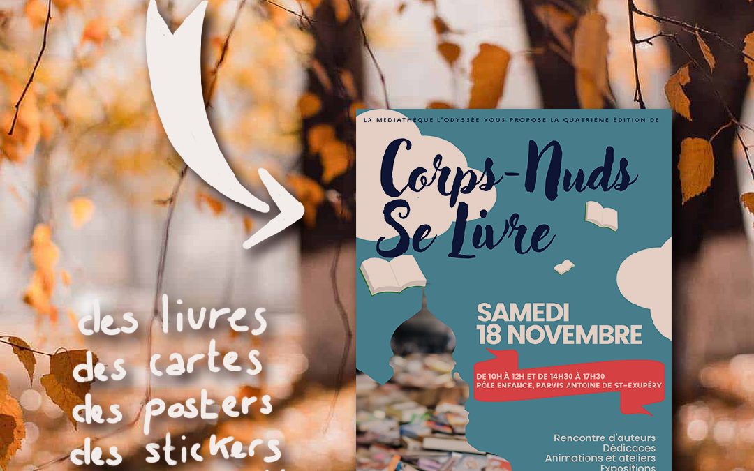 Rencontre salon du livre Corps-Nuds | Tiphaine Boilet illustratrice Nantes