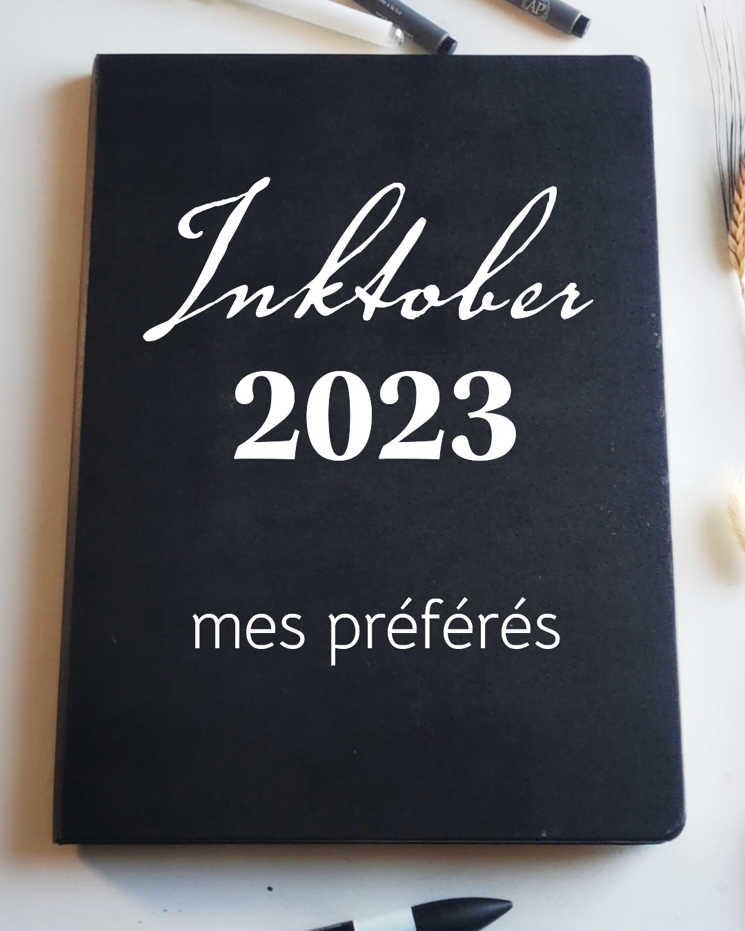 Inktober 2023 Tiphaine Boilet illustratrice freelance Nantes