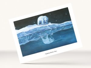 carte ourson mignon banquise illustration jeunesse Tiphaine Boilet illustratrice Nantes