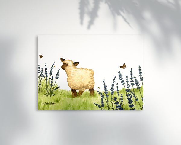 Posters Petit mouton et les fleurs – Image 3
