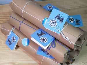 Pochette mystère illustration originale dessin Tiphaine Boilet illustratrice Nantes