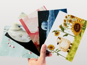 cartes Tiphaine Boilet illustratrice jeunesse Nantes Angers