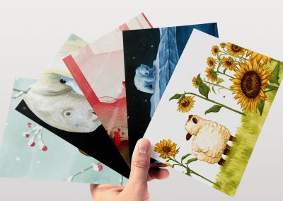 cartes Tiphaine Boilet illustratrice jeunesse Nantes Angers