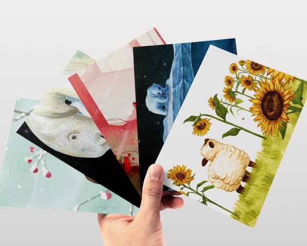cartes Tiphaine Boilet illustratrice jeunesse Nantes Angers