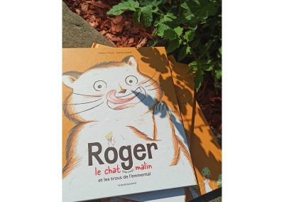 Roger le chat pas trop malin Tiphaine Boilet illustration album jeunesse illustration enfant